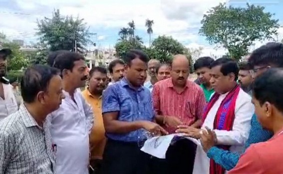Battala Roadside areas Vacated by AMC : Claims ‘No Water Logging after Project Completion Battala Roadside areas Vacated by AMC : Claims ‘No Water Logging after Project Completion