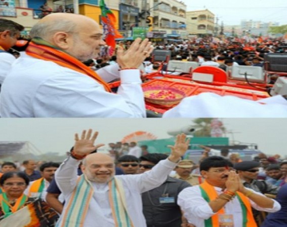 Corrupt KCR's time is over: Amit Shah Corrupt KCR's time is over: Amit Shah