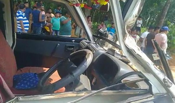 1 Critical after Deadly Road Mishap in Kanchanmala 1 Critical after Deadly Road Mishap in Kanchanmala