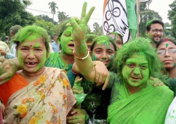 Rural Polls: Trinamool scripts thumping win Rural Polls: Trinamool scripts thumping win
