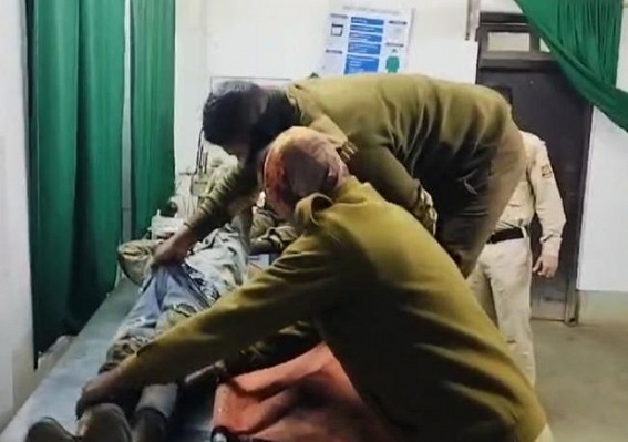 Drunk & Drive : Two Bikers injured after losing control in Driving Drunk & Drive : Two Bikers injured after losing control in Driving