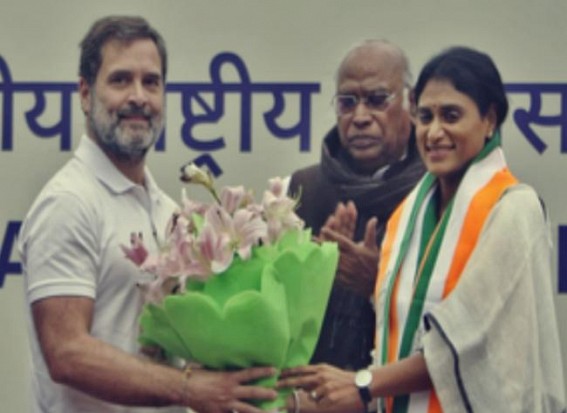 Y.S. Sharmila's entry may change political equation in Andhra Y.S. Sharmila's entry may change political equation in Andhra