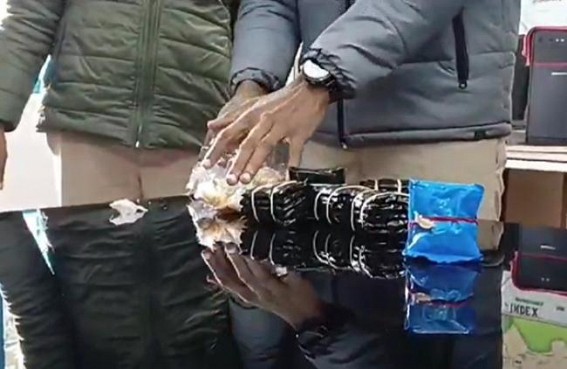 North Tripura Police seized 7,000 Yaba Tablets North Tripura Police seized 7,000 Yaba Tablets