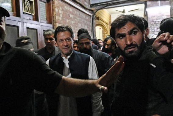 Jailed Pakistani former Prime Minister Imran Khan and wife convicted for 'fraudulent marriage' Jailed Pakistani former Prime Minister Imran Khan and wife convicted for 'fraudulent marriage'