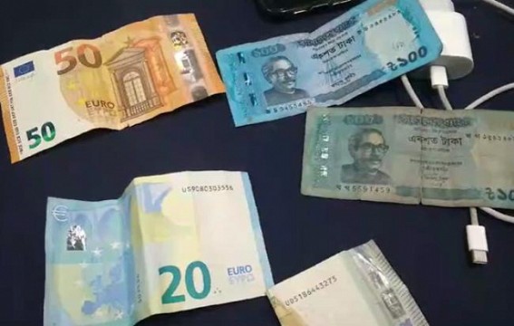 Bag with Foreign Currency found in Dharmanagar Bag with Foreign Currency found in Dharmanagar