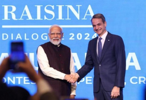 Greece sees India playing a key role in world peace and security Greece sees India playing a key role in world peace and security