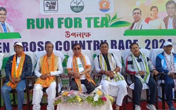 ‘Run for Tea’ was organized to promote Tripura Tea ‘Run for Tea’ was organized to promote Tripura Tea