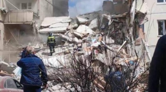 Death toll from building collapse in Russia's Belgorod rises to 14 Death toll from building collapse in Russia's Belgorod rises to 14