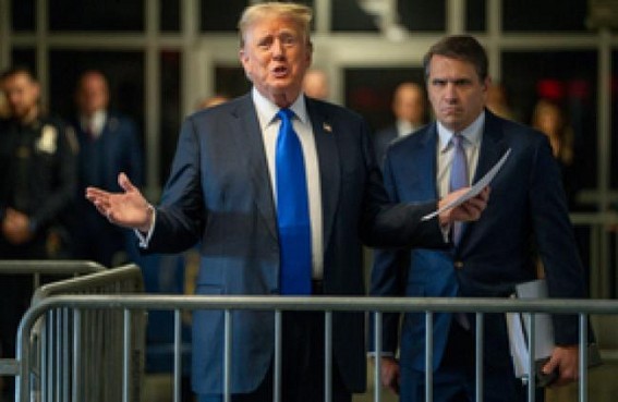 Amid election campaign, Trump first former president convicted of crime Amid election campaign, Trump first former president convicted of crime