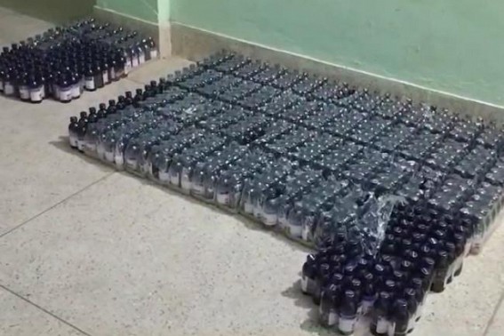 Police Seized Phensedyl, Cannabis in Mungiakami, Teliamura Police Seized Phensedyl, Cannabis in Mungiakami, Teliamura