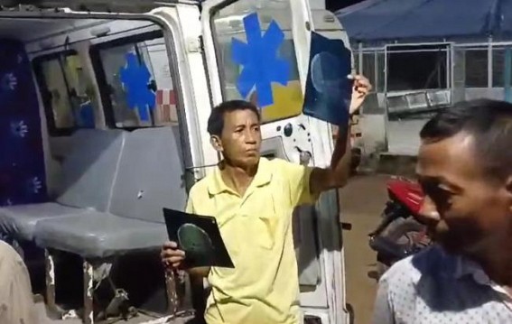 Vehicle Hit and Ran in Sonamura ; 2 Seriously Injured, referred to GB Hospital Vehicle Hit and Ran in Sonamura ; 2 Seriously Injured, referred to GB Hospital