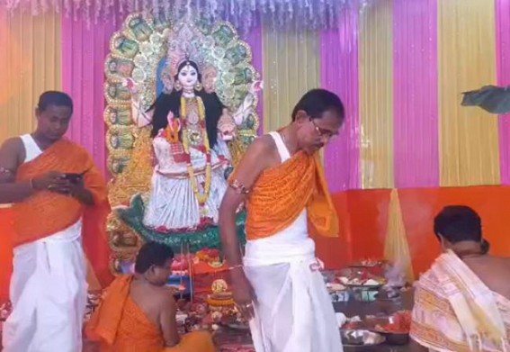 Ganga puja observed by various clubs Ganga puja observed by various clubs