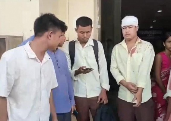 Clash among student unions in Tripura Degree College left One injured Clash among student unions in Tripura Degree College left One injured