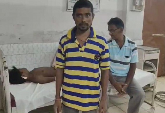 School student critical after a Maruti Van hit him and ran away in Bishramganj School student critical after a Maruti Van hit him and ran away in Bishramganj