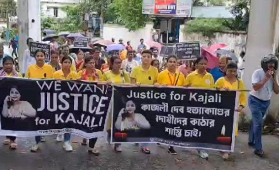Mysterious death of Housewife : Public protested in Dharmanagar Mysterious death of Housewife : Public protested in Dharmanagar