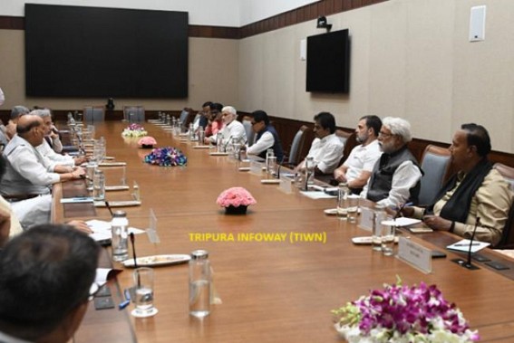 Bangladesh Crisis : India Govt Held All-Party-Meeting Bangladesh Crisis : India Govt Held All-Party-Meeting