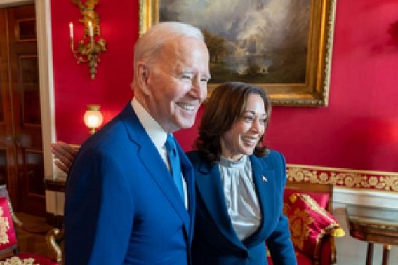 Harris will continue the fight: Biden Harris will continue the fight: Biden