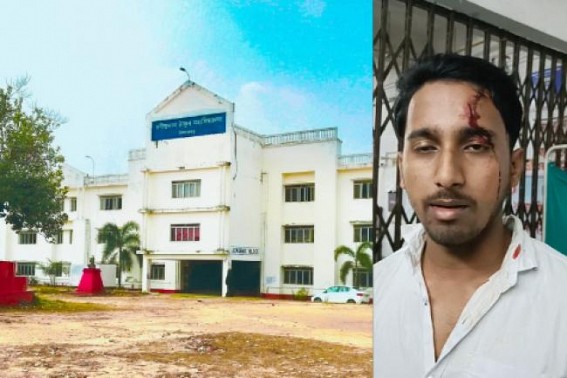 Clash in Bishalgarh Rabindranath Tagore college ; 2 injured Clash in Bishalgarh Rabindranath Tagore college ; 2 injured