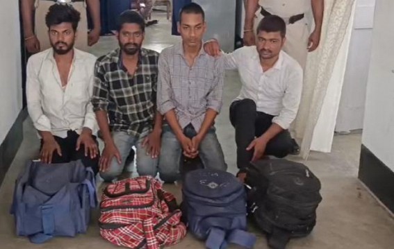 4 arrested with Phensedyl at Agartala railway station 4 arrested with Phensedyl at Agartala railway station