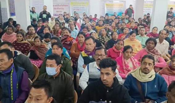 ‘BJP Govt Snatched Employees’ Right to demand Regularization after 10 Years of Job with 2018’s Circular’: HC Adv Purushottom Roy Barman explains why Tripura Employees can’t demand Regularization in Court now ‘BJP Govt Snatched Employees’ Right to demand Regularization after 10 Years of Job with 2018’s Circular’: HC Adv Purushottom Roy Barman explains why Tripura Employees can’t demand Regularization in Court now