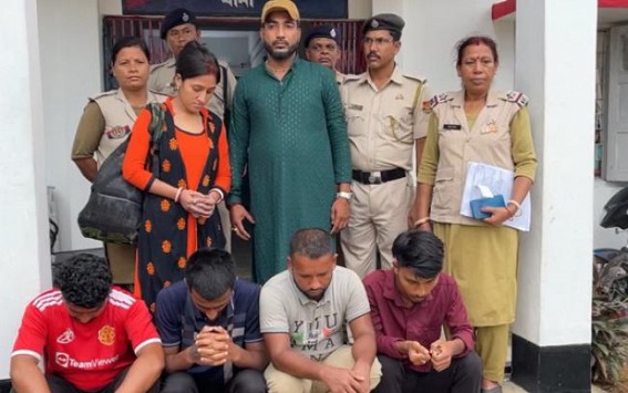 Two Bangladeshi citizens along with Indian Brokers detained by Railway Police Two Bangladeshi citizens along with Indian Brokers detained by Railway Police