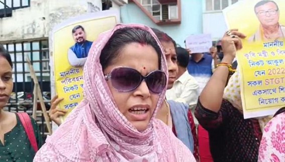 ‘God also does not need that much prayer to give something, like we are praying to the Tripura Government for Jobs’ : STGT Job aspirant said ‘God also does not need that much prayer to give something, like we are praying to the Tripura Government for Jobs’ : STGT Job aspirant said