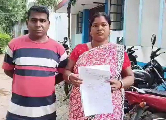 Woman was assaulted while trying to save her husband from goons Woman was assaulted while trying to save her husband from goons