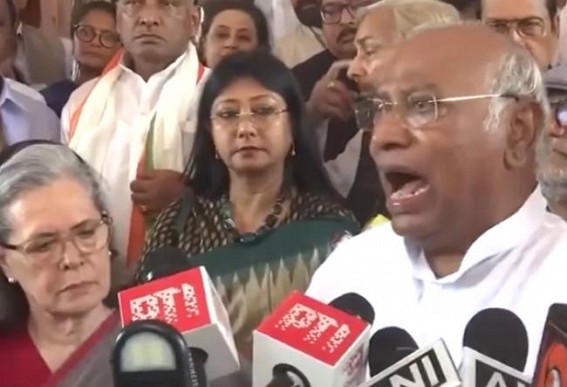 ‘Ambedkar had given the credit for drafting the Constitution to Congress’ : Said Mallikarjun Kharge ‘Ambedkar had given the credit for drafting the Constitution to Congress’ : Said Mallikarjun Kharge