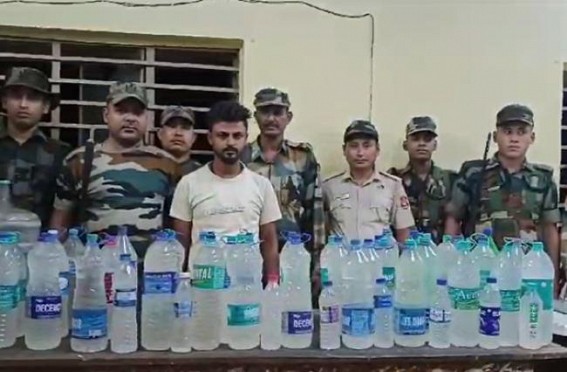 200 Litre local liquor found by Srinagar Police 200 Litre local liquor found by Srinagar Police
