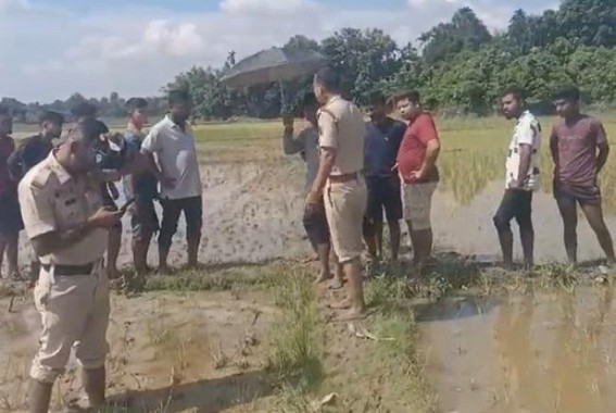 Skeleton recovered from paddy-field in Kailashahar Skeleton recovered from paddy-field in Kailashahar