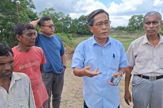 Feni River Dam in unstable condition ; Opposition Leader demands immediate Repairing Feni River Dam in unstable condition ; Opposition Leader demands immediate Repairing