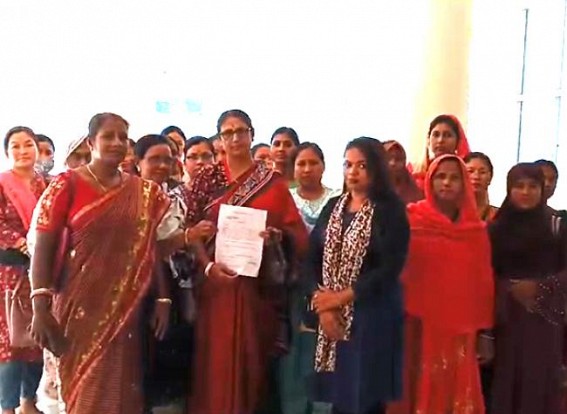 MGNREGA Project Employees Demand Regular Pay-Scale MGNREGA Project Employees Demand Regular Pay-Scale