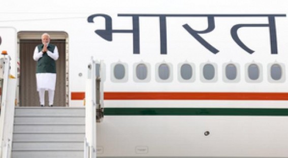 PM Modi arrives in Brunei Darussalam on historic two-day visit PM Modi arrives in Brunei Darussalam on historic two-day visit