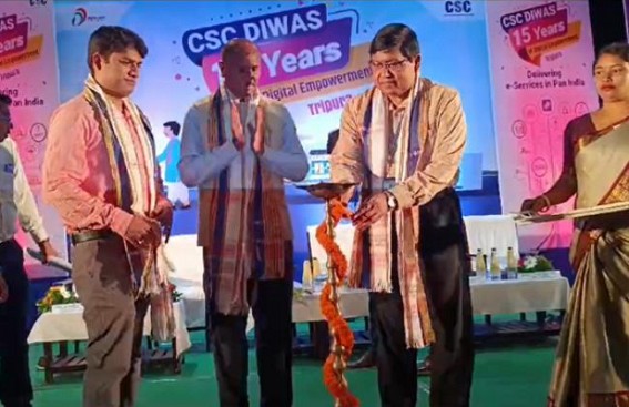 CSC’s 15th Anniversary Observed in Tripura CSC’s 15th Anniversary Observed in Tripura
