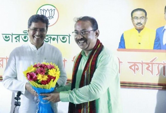 Tripura BJP stamps remarkable victory in Lok Sabha, By-Poll seats with massive vote sharing ; CM thanks voters, party workers Tripura BJP stamps remarkable victory in Lok Sabha, By-Poll seats with massive vote sharing ; CM thanks voters, party workers