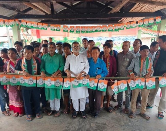 Congress Gains Strength: 115 Voters Join from Various Parties Congress Gains Strength: 115 Voters Join from Various Parties