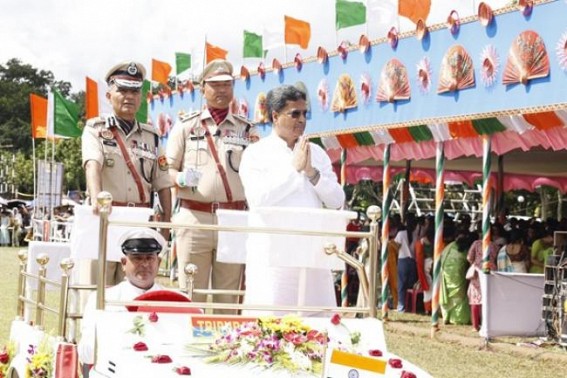 79th Independence Day Celebrated Statewide in Tripura with Colorful Splendor 79th Independence Day Celebrated Statewide in Tripura with Colorful Splendor