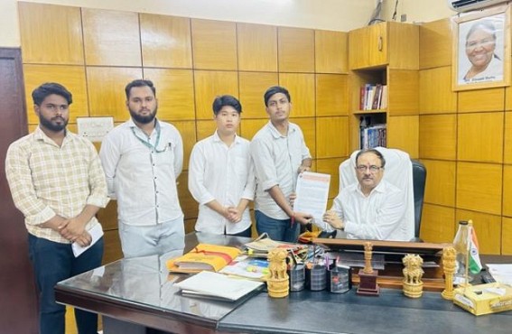 ABVP Tripura University Unit Raises Concern Over Unhygienic Food at Campus Canteen ABVP Tripura University Unit Raises Concern Over Unhygienic Food at Campus Canteen