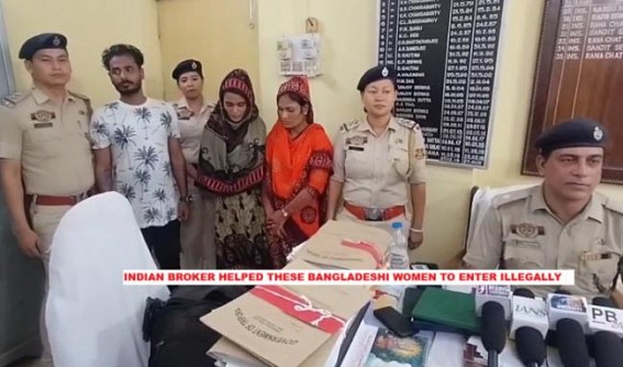 2 Bangladeshi nationals along with a local middleman held in Agartala 2 Bangladeshi nationals along with a local middleman held in Agartala