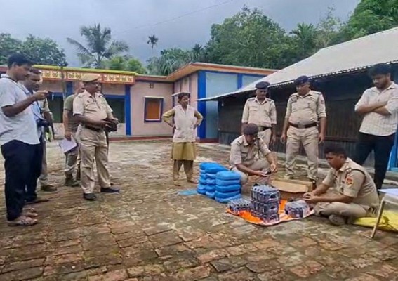 BSF and Tripura Police Seize Significant Cache of Phensedyl and Ganja in Srinagar BSF and Tripura Police Seize Significant Cache of Phensedyl and Ganja in Srinagar