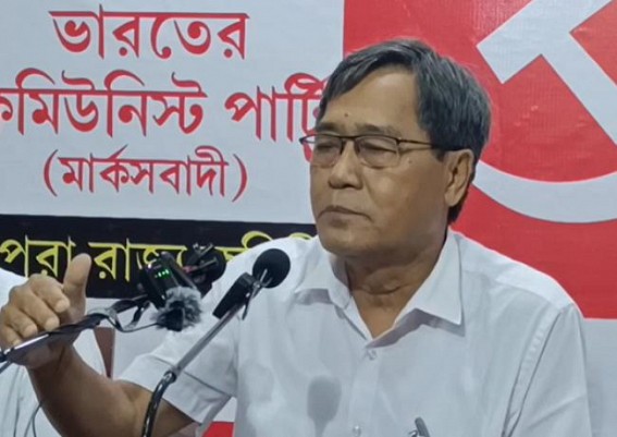 ‘Not only Electricity charges! There is a 100% rise in taxes for Water consumers’: CPI-M slams Tripura Govt for ‘hiding’ water-taxation ‘Not only Electricity charges! There is a 100% rise in taxes for Water consumers’: CPI-M slams Tripura Govt for ‘hiding’ water-taxation