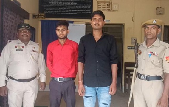 Two UP Youths Arrested by Tripura Police for Faking Residential Addresses Two UP Youths Arrested by Tripura Police for Faking Residential Addresses