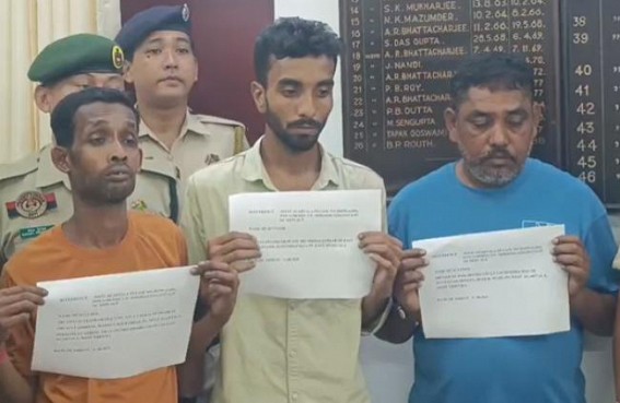 Three Held with Brown Sugar and Ganja in West Agartala : One Accused Had Previous NDPS Case Three Held with Brown Sugar and Ganja in West Agartala : One Accused Had Previous NDPS Case