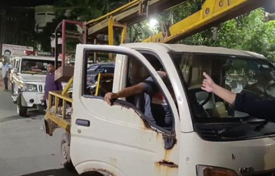 Tripura Road Accident Raises Concerns Over Municipal Vehicle Safety Tripura Road Accident Raises Concerns Over Municipal Vehicle Safety
