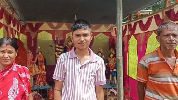15-yr-old made Durga idol in Golaghati 15-yr-old made Durga idol in Golaghati