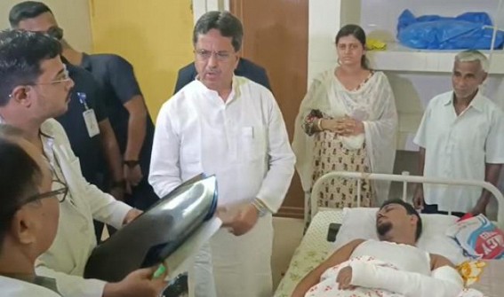 ‘DISGRACE in the name of Protest’ : Tripura CM condemns violent attacks during Tiprasa Civil Society Strike ‘DISGRACE in the name of Protest’ : Tripura CM condemns violent attacks during Tiprasa Civil Society Strike