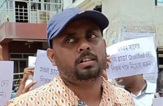 STGT Candidates Stage Protest, Demand Early Declaration of Results STGT Candidates Stage Protest, Demand Early Declaration of Results