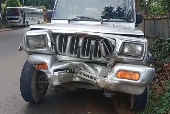 Former BJP MP's Escort Vehicle Involved in Accident Former BJP MP's Escort Vehicle Involved in Accident