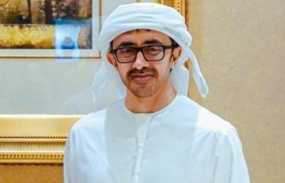 UAE Deputy PM calls for restraint, de-escalating India-Pak tensions UAE Deputy PM calls for restraint, de-escalating India-Pak tensions