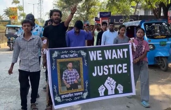 No Arrests Yet: Protest Erupted in Dharmanagar over Delivery Boy’s Death, following Assault by Customers No Arrests Yet: Protest Erupted in Dharmanagar over Delivery Boy’s Death, following Assault by Customers